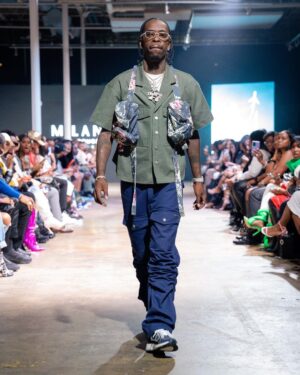 Rich Homie Quan Instagram - Milano Di Rouge fashion show Killa. First of many, was definitely feeling like the man when I walked Thru lol. Thank you for having me @milanodirouge