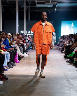 Rich Homie Quan Instagram - Milano Di Rouge fashion show Killa. First of many, was definitely feeling like the man when I walked Thru lol. Thank you for having me @milanodirouge