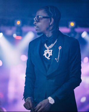 Rich Homie Quan Instagram - Milano Di Rouge fashion show Killa. First of many, was definitely feeling like the man when I walked Thru lol. Thank you for having me @milanodirouge