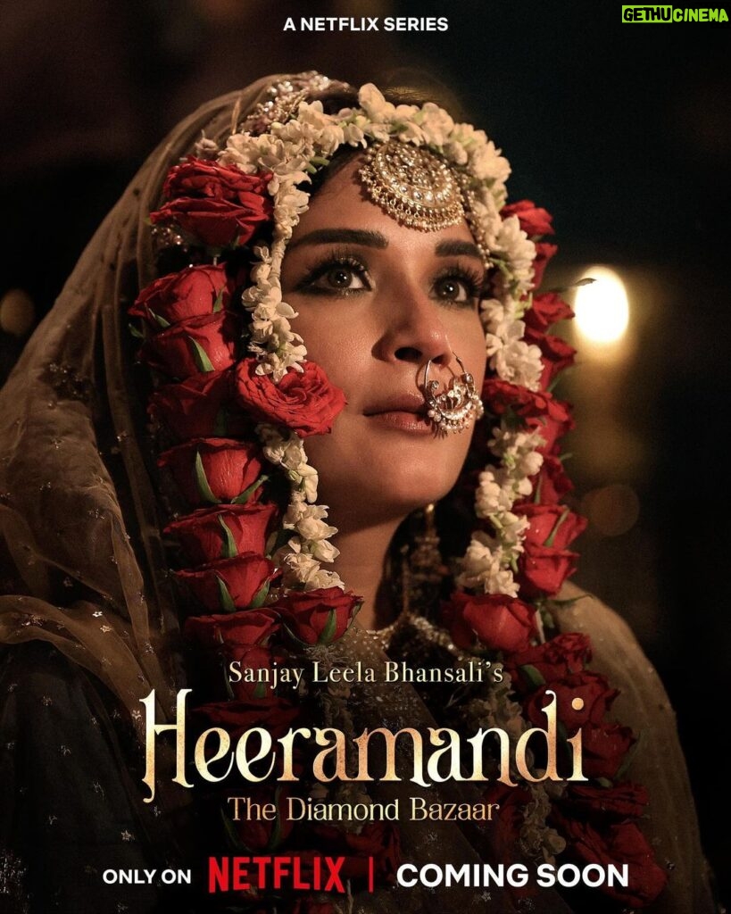 Richa Chadha Instagram - As her beauty glows on the outside, she hides a tragic pain on the inside 💔 Introducing @therichachadha as Lajjo. Heeramandi: The Diamond Bazaar is coming soon, only on Netflix! #Heeramandi #HeeramandiOnNetflix #NextOnNetflixIndia #SanjayLeelaBhansali @bhansaliproductions @prerna_singh6 @m_koirala @aslisona @aditiraohydari @sharminsegal @iamsanjeeda @sudeepchatterjee.isc @limaye.mahesh @rimpleandharpreet @junglijay @ashhna.srrivastava @arvigill @mitaksharakumar @snehil.dixit.mehra @vibhupuri @ashishpatil_the_lavniking @ragul_dharuman @subratachakraborty706 @amitsray @sanal.george @moinbeg @preetisheel @chandrakant_sonawane @shreyaspuranikofficial @shriparamanijewels @iamkrutimahesh @divynidhisharma @huentsang @shrutimahajancasting