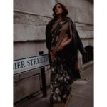 Richa Chadha Instagram – Recent immigrant, Eastend, London, circa 1960.

Imagine India is newly independent, all though severed by the colonialists… A Bangla woman, gets a scholarship to go from Shantiniketan to  UCL. She roams the streets around twilight, enjoying new freedom and donning a leatherjacket on her sari. Homesick, curious. 
Just that. 

Sari @shantibanaras 
Jacket – vintage, picked up in Detroit 
HMU @harryrajput64 
Styles by @anishagandhi3 @rochelledsa 
Drinks enjoyment @deepakvijayrathod 
Drinks provider @sinbadphgura 
Photographer @sinbadphgura 
Always fun making art with friends…❣️