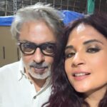 Richa Chadha Instagram - Dear Sanjay Leela Bhansali I can describe my life as an actor by dividing my career into two parts… pre-SLB and post SLB! What can I even say about you ? 🩷We know how we feel. We know the point where our ideas meet mid-air and give birth to magic… no words are uttered, the set looks on… but a gaze is exchanged and a new character is born each time, a character that will outlive both you and me… and that is your love-soaked, moist-eyed gift to the world. I love you❣️ Others want to work with you because you make them look good! Sure, no one better at it than you, every other director who tries, gets accused of having a ‘Bhansali hangover’. Your films are seminal, you’re as big as it gets and then some… but that’s not it for me! I am a greedy actor and for me, each time I work with you, I emerge a better artist. You make me do things I didn’t believe were possible! Before each shot, it’s like meeting a lover… the heart beats faster, I have butterflies in my stomach, but it’s all worth it when a character comes to life, uses my body as a medium to convey pain, lust, heartbreak and just juicy, full- bosomed love. You’re an enigma to the world, but to me you’re an old soul… preserving what’s left, documenting it for posterity, making raw emotion tug at heart strings even in this fast paced world… no one understands or respects Indian music, dance and tapestry the way you do and for that sir, I tip my hat to you! Who knows when we shall unite again, but I preserve every lesson like a gift from God! You’re my friend, my spiritual buddy, my well-wisher but most of all my Guru! I am grateful for your existence! करते हैं जिसपे तान कोई जुर्म तो नहीं, शौक़-ए-फ़िज़ूल, उल्फ़त-ए-नाकाम ही तो है ~ फ़ैज़ हैना? @bhansaliproductions 🙏🏽☺️🩷 Now and forevermore! 🩷 Your Raseela and Lajjo! #TheBest #StuffofLegend #thesanjayleelabhansali