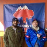 Richard Harmon Instagram - Bills win with the Vancouver Bills Mafia! Mahony & Sons Stamps Landing