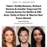 Richard Harmon Instagram – This one’s been a dream thus far, working with old and new friends alike. 
A special shout out to the Bandits themselves, @emilijabaranac & @_jentong.