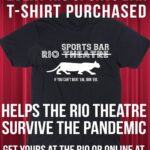 Richard Harmon Instagram - You too could have this limited edition @riotheatre T-Shirt! Comfortable, fashionable, athletic, artistic, sarcastic, it’s got it all! Link in my bio! #riosportsbar