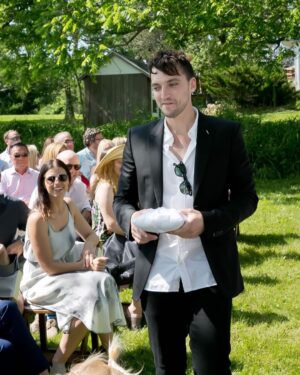 Richard Harmon Instagram - Wedding Dickie