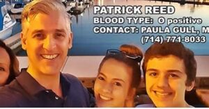 Rick Hoffman Instagram - This guy in the pic next to his beautiful children is one my oldest friends from college Patrick Reed, and his kidneys are fucked. Apparently they’re working at only 18% efficiency and it’s getting worse. He’s a kid, 48 years old. Lots more living to do. He put himself on this massive transplant list. He’d never live long enough to get one of those. Those are dead kidneys, anyway. We got to get Pat a live one. You live a lot longer with one of those. If I had the right type of blood I'd give him one of mine. I need to put it out there to anyone who supports my cause. I can't imagine any of you wouldn't do what I'm trying to do for my dear friend. 
All you need to do is retweet the shit out of this, talk to people, whatever. You never know. Oh, and if you're an extraordinary person and wanna get tested, Pat's insurance will take care of everything.  I’m gonna give you his nurse’s number:
Paula Gull
Nurse Practitioner
Kidney Transplant Center
714-771-8033
Pat’s blood type is O positive. I love you all just for giving the time to read this. You never know it might just save this amazing husband/father/son/friend's life.
