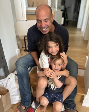 Rick Hoffman Instagram - Rare Hair #familylove #boyswhobrunch