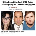 Rick Hoffman Instagram - Going to be so much fun! #ThanksgivingMovie