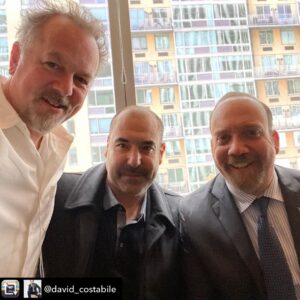 Rick Hoffman Instagram - Repost from @david_costabile using @RepostRegramApp - Nothing better than working with friends who are endlessly inventive kind and generous. The great @rickehoffman joins @sho_billions episode tonight. It’s a dream to suggest a pal to create a new role in a series you are lucky enough to be in, but for everyone to say yes AND I got to direct it. Shit just doesn’t get better than that. Watch him tonight he kills it! #rickhoffmanisakiller #paulgiamatti #whosbetterthangiamatti