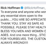 Rick Hoffman Instagram – #thankyou