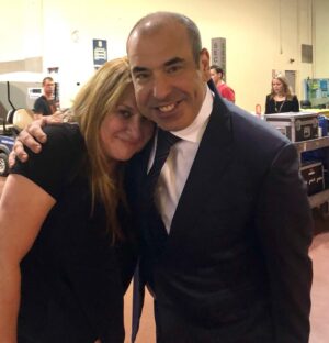 Rick Hoffman Instagram - So it’s the last week of a nine year dream, and the person responsible for bringing me in to meet my boss, and reading with me, supporting me every step of the way, and therefore changing my entire life is @bonnieezane . The amount of talented co-workers Bonnie has cast through the nine years is endless. Her warmth and sense of humour, and passion for casting every fun role around us was contagious. A family member for life. Thank you dear Bonnie. I love you.