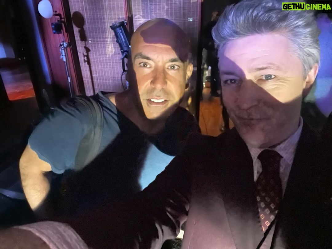 Rick Hoffman Instagram - Wrap on a dream job. 01/07/24 #priviledged #peakhappiness