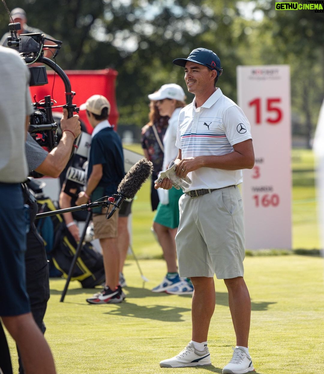 Rickie Fowler Instagram - Started last week with the @RocketClassic Area 313 Celebrity Scramble. Lots of fun was had for a great cause: bridging the digital divide in Detroit Detroit Golf Club