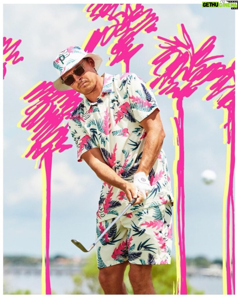 Rickie Fowler Instagram - Florida vibes. @pumagolf x @duvin collab just dropped. Link in bio