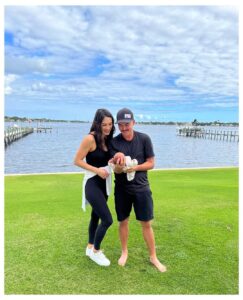 Rickie Fowler Instagram - Happy Thanksgiving everyone! As you can see Allison & I are beyond thankful…a whole new meaning to life!! Maya Fowler born 11/18/21 My heart is full!!