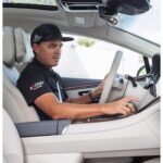 Rickie Fowler Instagram - Test driving the all-electric EQS from Mercedes-EQ was 🔥 Thanks for the ride @mercedesbenzusa #MBambassador #EQS #EQ
