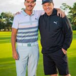Rickie Fowler Instagram - Had a blast with Pops on set for this one. #TourResponse