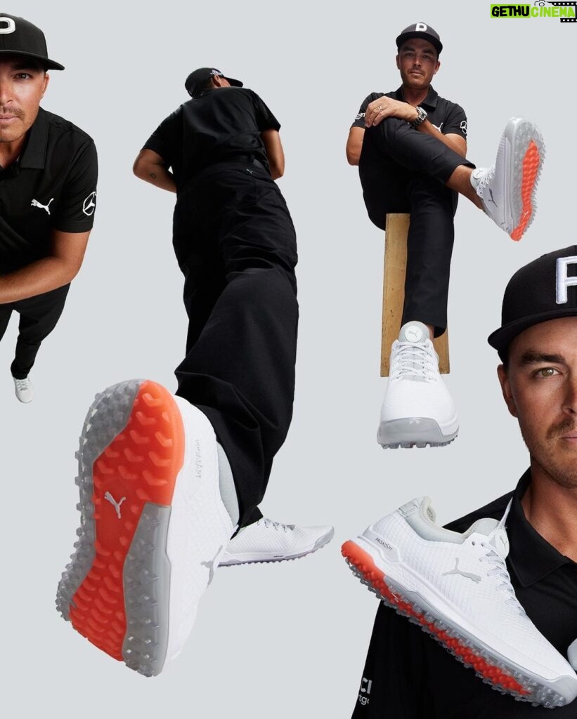Rickie Fowler Instagram - Spikeless done right. Out today. #BeAnALPHA @pumagolf