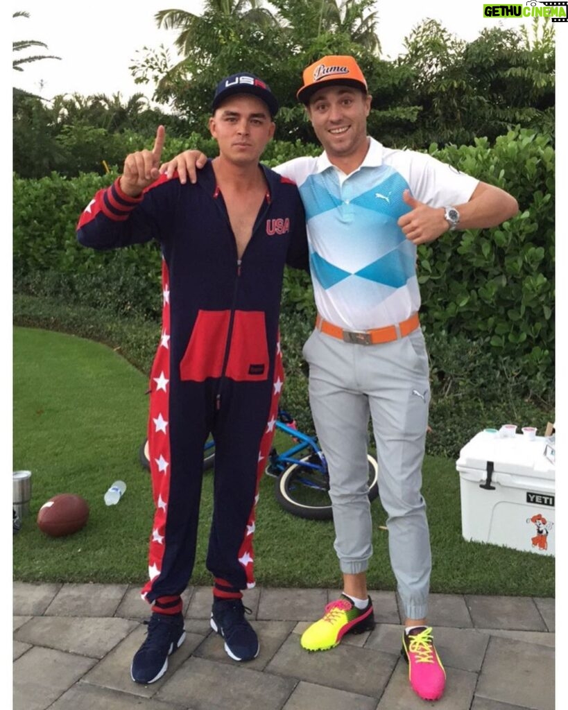 Rickie Fowler Instagram - Happy birthday legend! We’ve had some great times with plenty more ahead☝️ @justinthomas34