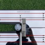 Rickie Fowler Instagram - How do you #PracticeWithPix ?? • The first picture will give you a POV of where I am at set up...I can’t see my left eye or nose as they get covered up by the ball and putter head...my right eye is behind the putter and just under the line/just inside the middle of the ball • Birdseye video will be a little distorted because of the angle not being from my eyes but gives you a rough idea if you were to imagine the ball being about 2 inches up on the black line...one of the things I focus on throughout the stroke is where I’m looking...I look at the ground behind the ball and don’t move my eyes until the ball has rolled a couple feet...one way I like to work on my eyes staying still is putting a dime behind the ball as if it was your ball marker...hit putts while keeping your eyes on the dime...this helps with releasing the putter naturally and not looking up toward the hole causing you to push/pull/guide it • Face on...after checking things on the mirror it’s time to hit some putts without it...first when I come in to set up to a putt I always walk in and set the putter in first with my right hand (unless I’m working on something that is off) this helps promote a consistent set up...don’t dictate where the putter has to go let the putter dictate where you stand...second when the putter is swinging properly I like to see the butt of the grip point back in a very similar spot throughout the stroke which for me is just left of my bellybutton • Down the line...you’ll see it’s a pretty relaxed position at set up...slight bend in the knees and even weight distribution...one thing I like to see here is a little bit of my left forearm vs being hidden by my right one and then the shaft and forearms being on the same plane • The last couple videos it’s just fun to watch the @taylormadegolf #TP5pix roll...if the things above aren’t done properly the ball will give you quick feedback...how do you #PracticeWithPix ?