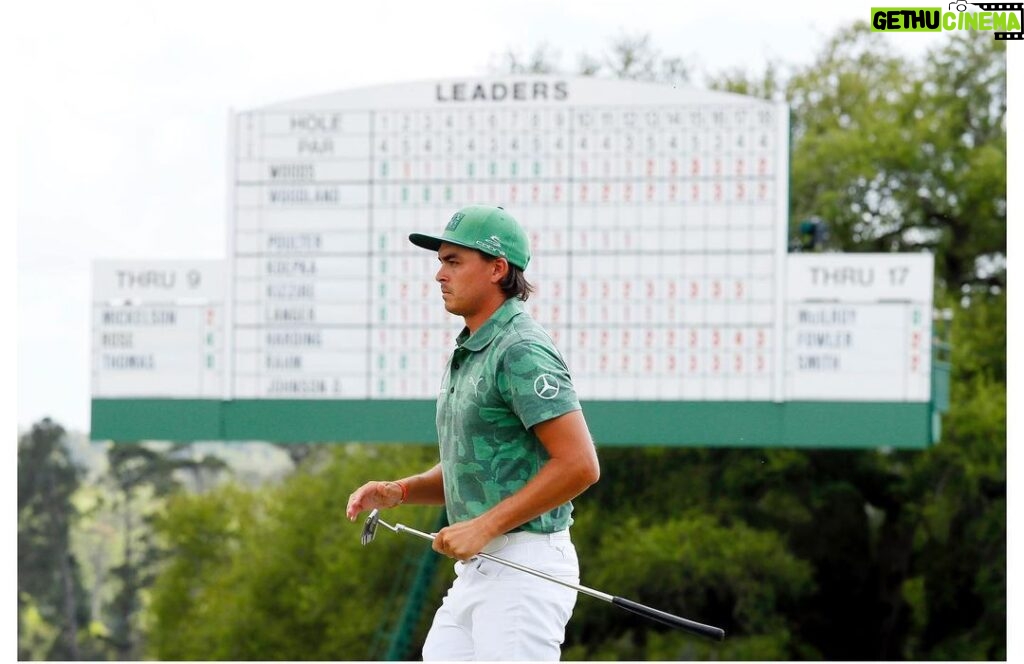 Rickie Fowler Instagram - The feeling of not teeing it up today at Augusta😔 my favorite place and plenty of amazing memories...can’t wait until November!!