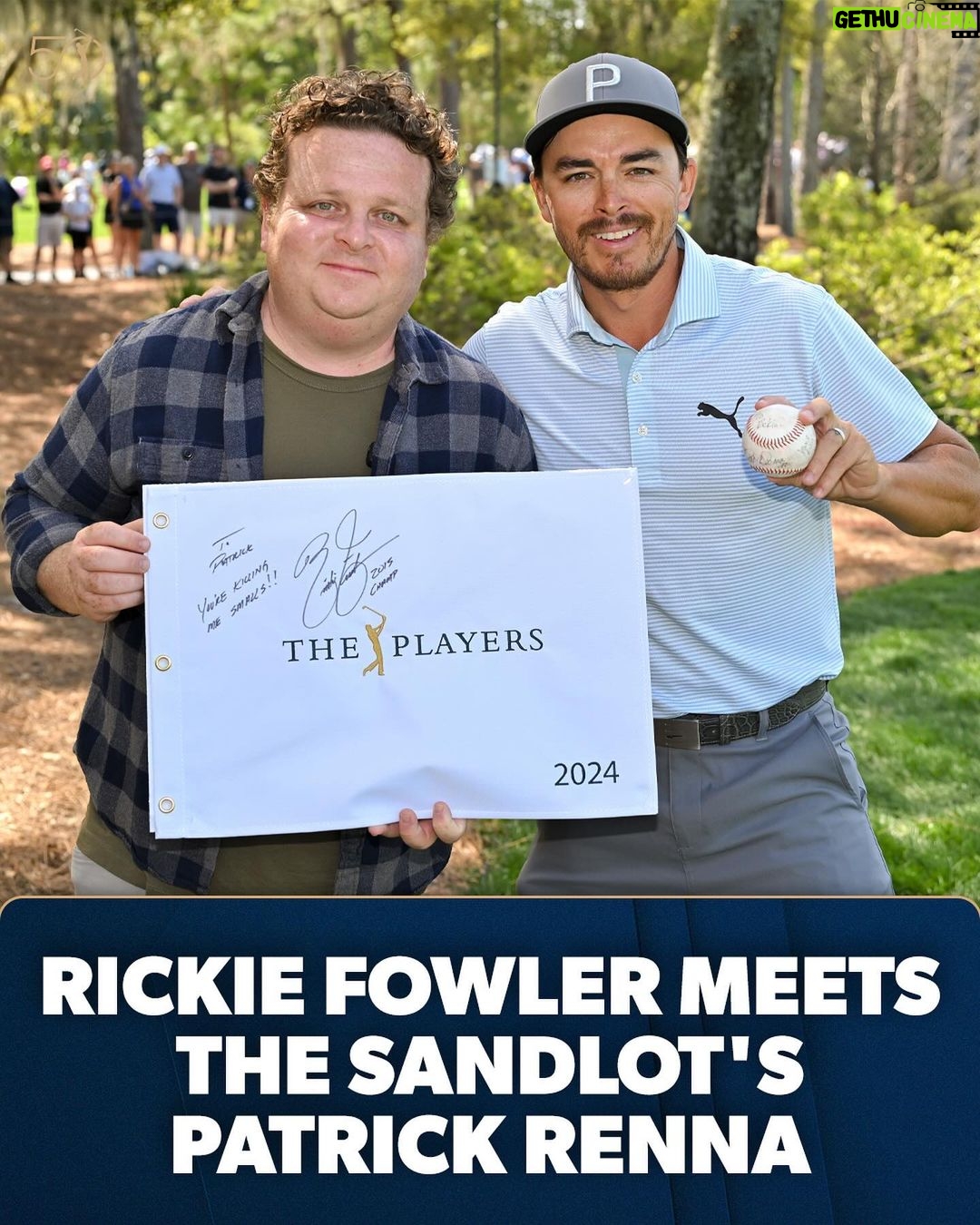 Rickie Fowler Instagram - “You’re killing me, Smalls!” THE PLAYERS Championship