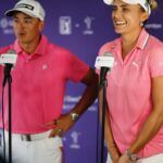 Rickie Fowler Instagram - Safe to say everyone had a great time at the inaugural @grantthorntoninv …thanks to @grantthorntonusa for an amazing week and for my partner dealing with all my imperfect shots @lexi …and to my ex partner @thejessicakorda for her team support on Sunday