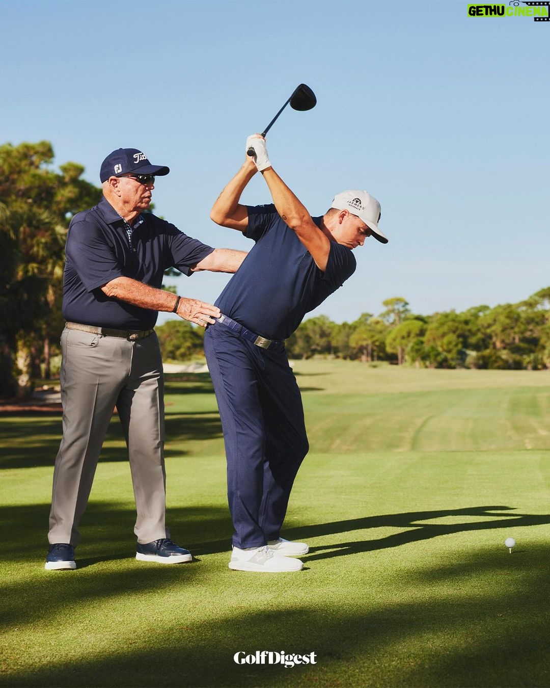 Rickie Fowler Instagram - Rickie Fowler found his swing again. 🔥 Our latest cover star shares how reuniting with legendary golf instructor Butch Harmon got him back to his winning ways. See how the power of Butch can help you too at the link in our bio.