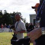 Rickie Fowler Instagram - Lars gave Rickie a signed baseball bat and Rickie gave Lars a pair of signed golf shoes 🤝