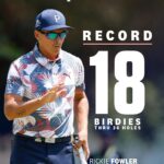 Rickie Fowler Instagram - Birdie machine‼️ Rickie Fowler shatters the U.S. Open record for birdies thru 36 holes. Los Angeles Country Club