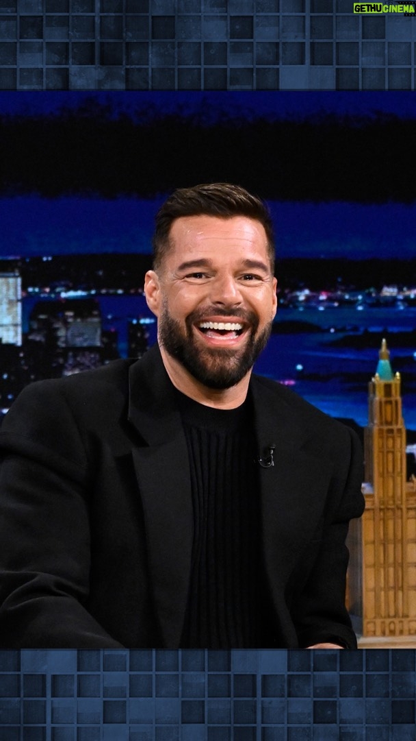 Ricky Martin Instagram - For @ricky_martin, there’s a before “Livin’ La Vida Loca” and an after. #FallonTonight The Tonight Show Starring Jimmy Fallon
