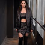Ridheema Tiwari Instagram - Slaying like a BOSS or not ? Styled by @instylewithaditi Outfit @sandsfashionhouse Neckpiece @solikocommunications Earring @justlilbling Boots @londonrag_in 📸 : @kunal_mohite_photography 💄: @shivani_makeup_and_hairstylist Hair : @makeuphair_by_surekhas Location : @blanco_bandra #ootd #potd #ridhiematiwari #blackismyhappycolor Blanco Andheri