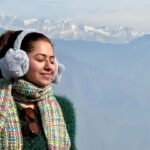 Ridheema Tiwari Instagram - High On mountains 🏔️ @shadygators.official in rest mode 🙈 #bambambhole #namahshivaay #ridhiematiwari #mountainlovers Dalai Hill