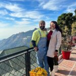 Ridheema Tiwari Instagram - All we have to do is dream @jaskaransinghgandhi 🫶 Living our best days @kasmandapalace Managed by : @matsya_media #mussoorie #kasmandapalace #kasmandapalaceheritagehotel #eotd #ridhiematiwari #jaskaransinghgandhi