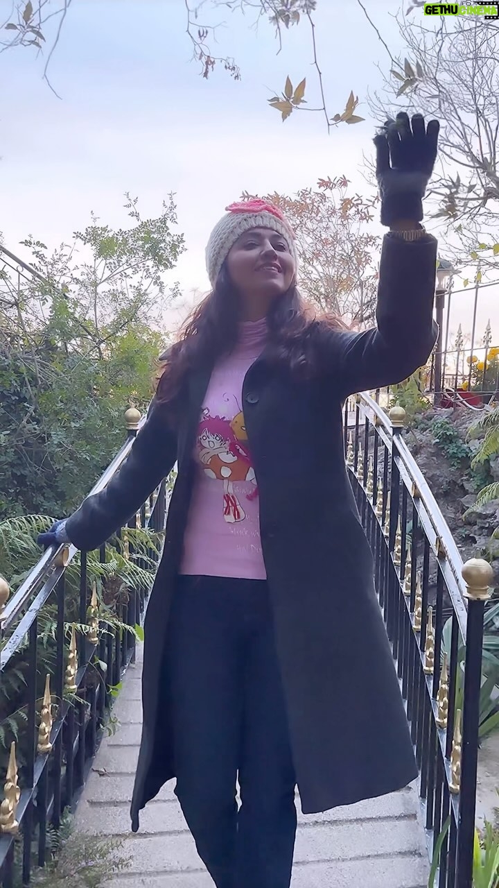 Ridheema Tiwari Instagram - This is my paradise 🤷🏻♀️ Feeling alive @kasmandapalace 🫶🫶🫶 Managed by : @matsya_media #kasmandapalaceheritagehotel #mussooriediaries #mussoorie_queenofhills #kasmandapalace #ridhiematiwari Kasmanda Palace, A WelcomHeritage Hotel