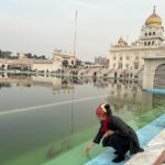 Ridheema Tiwari Instagram - Ek tera Sahara 🙏🏼 #sundayblessings #banglasahib #blessedlife #godisgood Gurdwara Bangla Sahib, New Delhi