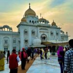 Ridheema Tiwari Instagram - Ek tera Sahara 🙏🏼 #sundayblessings #banglasahib #blessedlife #godisgood Gurdwara Bangla Sahib, New Delhi
