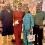 Ridheema Tiwari Instagram - Mandatory Family Dinner 💃🏻 1st of Jan 2024 Ka Bhai With my favourite people @jaskaransinghgandhi @arunashukla Masi 🥰 and my Chachu Gyaan Shukla who isn’t on Instagram . 🫶 The surprises were worth it ❤️🙏🏼 #gratitude #familydinner #ridhiematiwari #dinner2024 #familythateatstogetherstaystogether Mumbai, Maharashtra