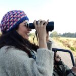Ridheema Tiwari Instagram - “Throwing it back to the very best trip.”😜 @thegoldentusk Major missing 🫶 Managed by : @matsya_media PR : @pr365_pr #thegoldentusk #neveradullmoment #ridhiematiwari #jimcorbett #intothewild #junglesafari #happiness The Golden Tusk, Jim Corbett National Park