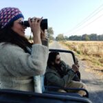 Ridheema Tiwari Instagram - Adventures await 🤠 With @jaskaransinghgandhi 🫶 @thegoldentusk Managed by : @matsya_media PR : @pr365_pr 📸 : @sardarji_preetwalia #thegoldentusk #neveradullmoment #ridhiematiwari #jimcorbett #intothewild #junglesafari #jaskaransinghgandhi The Golden Tusk, Jim Corbett National Park