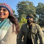 Ridheema Tiwari Instagram - Adventures await 🤠 With @jaskaransinghgandhi 🫶 @thegoldentusk Managed by : @matsya_media PR : @pr365_pr 📸 : @sardarji_preetwalia #thegoldentusk #neveradullmoment #ridhiematiwari #jimcorbett #intothewild #junglesafari #jaskaransinghgandhi The Golden Tusk, Jim Corbett National Park