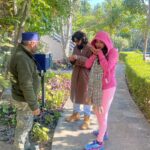 Ridheema Tiwari Instagram - Nature walk @thegoldentusk With @jaskaransinghgandhi 🫶 And our Man Friday Sureshji ❤️❤️❤️ We have learnt so much on this trip Sureshji 🫶🫶🫶 Managed by : @matsya_media PR : @pr365_pr #thegoldentusk #neveradullmoment #plantatree #savetheearth #intothenature The Golden Tusk, Jim Corbett National Park