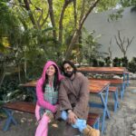 Ridheema Tiwari Instagram - Nature walk @thegoldentusk With @jaskaransinghgandhi 🫶 And our Man Friday Sureshji ❤️❤️❤️ We have learnt so much on this trip Sureshji 🫶🫶🫶 Managed by : @matsya_media PR : @pr365_pr #thegoldentusk #neveradullmoment #plantatree #savetheearth #intothenature The Golden Tusk, Jim Corbett National Park