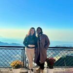 Ridheema Tiwari Instagram - All we have to do is dream @jaskaransinghgandhi 🫶 Living our best days @kasmandapalace Managed by : @matsya_media #mussoorie #kasmandapalace #kasmandapalaceheritagehotel #eotd #ridhiematiwari #jaskaransinghgandhi