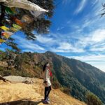 Ridheema Tiwari Instagram - Phir se Udd chali 🙌 #mountainlover #georgeeverestpeak #ridhiematiwari #traveler #mussoorie_diaries George Everest Peak
