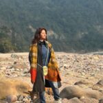 Ridheema Tiwari Instagram - “Let your faith be bigger than your fears.” #eotd #ridhiematiwari #rishikeshtrip Rishikesh ऋषिकेश