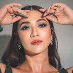 Ridhima Pandit Instagram – Emerald Paradise 💚
.
.
.
.

Outfit: @chicandholland
Jewellery: @mozaati
Styled by: @nidasshah @muskaanmatta 
Assisted by: @_kashish20_ 
Hair by: @amuthevar .. 👁️: @olens.india 
Makeup by :  @makeupbyrishabk 
Lensed by: @rishabhkphotography 
Managed by: @oceanmediapr