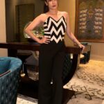 Ridhima Pandit Instagram - 🖤🤍🖤🤍 . . . . Outfit - @thepretco Stylist - @styledbykashishmutha Jewellery - @aurashni Ring - @sorayaajewels_ Hair by @rekhahariyani26