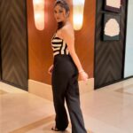 Ridhima Pandit Instagram - 🖤🤍🖤🤍 . . . . Outfit - @thepretco Stylist - @styledbykashishmutha Jewellery - @aurashni Ring - @sorayaajewels_ Hair by @rekhahariyani26